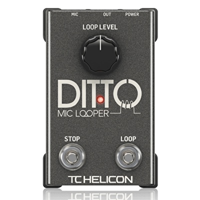 TC Helicon Ditto Mic Looper Vokal Efekt Pedalı